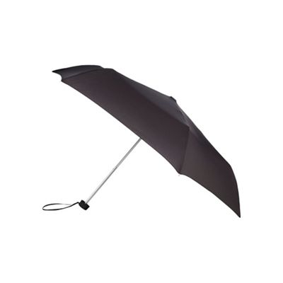 Black wind resistant framed umbrella